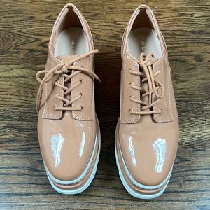 ALDO Oxford Patent Leather Shoes Size 7.5